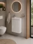 Cersanit Moduo alsószekrény kerámia kézmosóval 59x39 cm fényes fehér S801-218-DSM