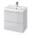 Cersanit Moduo Slim 60 szekrény keskeny mosdóval, szürke S801-226-DSM