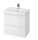 Cersanit Moduo Slim 60 szekrény keskeny mosdóval, fényes fehér S801-227-DSM