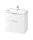 Cersanit City mosdószekrény 80,5 cm kerámia mosdóval, fényes fehér S801-423