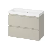   Cersanit Moduo Slim 80 alsószekrény kerámia mosdóval, matt kasmír S801-595
