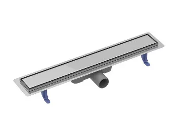 Cersanit Tako lineáris zuhanylefolyó szifonnal 60 cm, szálcsiszolt acél S907-008