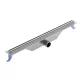 Cersanit Tako SLIM lineáris zuhanylefolyó 70 cm, szálcsiszolt acél S907-013