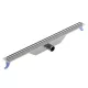 Cersanit Tako Slim lineáris zuhanylefolyó 80 cm, szálcsiszolt acél S907-014