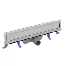   Cersanit Tako lineáris fali zuhanylefolyó 50 cm, szálcsiszolt acél  S907-016