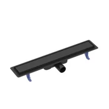   Cersanit Tako lineáris zuhanylefolyó szifonnal 60 cm, matt fekete S907-017