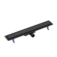   Cersanit Tako lineáris zuhanylefolyó szifonnal 70 cm, matt fekete S907-018