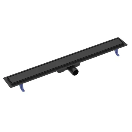 Cersanit Tako lineáris zuhanylefolyó szifonnal 90 cm,  matt fekete S907-020