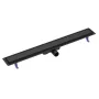 Cersanit Tako lineáris zuhanylefolyó szifonnal 90 cm,  matt fekete S907-020