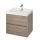 Cersanit Crea alsószekrény 60 cm-es mosdóhoz, tölgy S924008