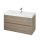 Cersanit Crea alsószekrény 100 cm-es mosdóhoz, tölgy S924011