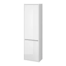   Cersanit Crea 2 ajtós fali szekrény polcokkal 140x40x25, fényes fehér S924-022