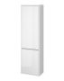 Cersanit Crea 2 ajtós fali szekrény polcokkal 140x40x25, fényes fehér S924022