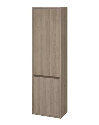 Cersanit Crea 2 ajtós fali szekrény polcokkal 140x40x25, tölgy S924024