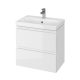 Cersanit Moduo Slim keskeny alsószekrény 60 cm-es mosdóhoz, fényes fehér S929-004