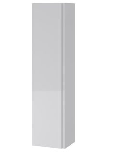   Cersanit Moduo falra függeszetett kiegészítő szekrény 160x39,5x34 polcokkal és tükörrel, szürke S929-019