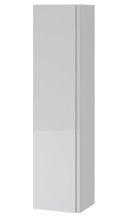 Cersanit Moduo falra függeszetett kiegészítő szekrény 160x39,5x34 polcokkal és tükörrel, szürke S929-019