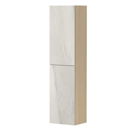 Cersanit Inverto Lake Stone 2 ajtós magas szekrény 40x159 cm, balos/jobbos kivitel S930-009