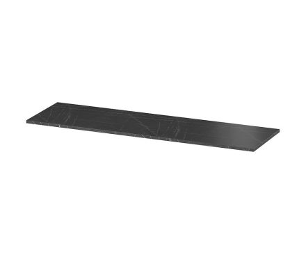 Cersanit Larga mosdópult 160cm, fekete márvány S932-062