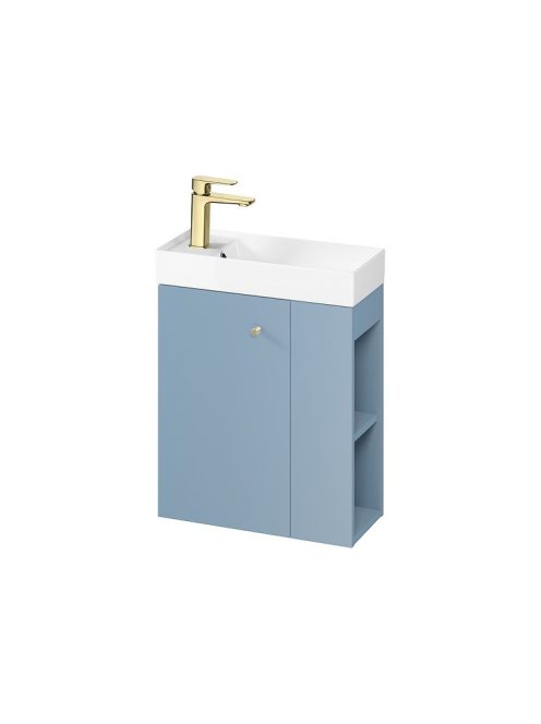 Cersanit Larga alsószekrény mosdó nélkül 49x55x21cm, kék S932-065-DSM