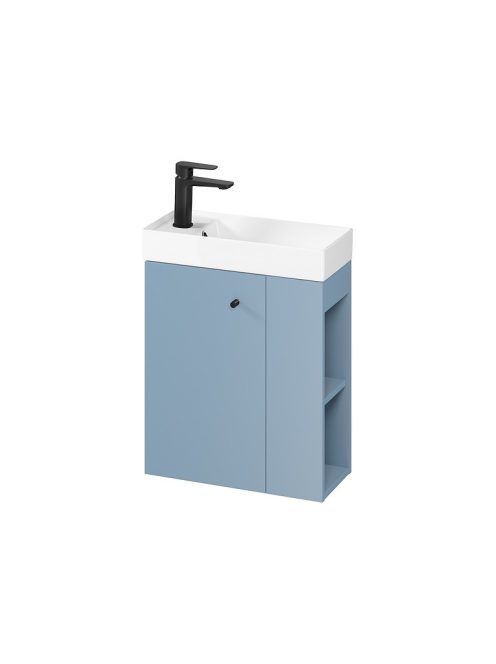 Cersanit Larga alsószekrény mosdó nélkül 49x55x21cm, kék S932-065-DSM