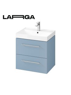   Cersanit Larga 2 fiókos alsószekrény mosdó nélkül 59x57x44cm, kék S932-071