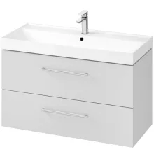   Cersanit Larga 2 fiókos mosdószekrény mosdó nélkül 99x44x57 cm, szürke S932-078
