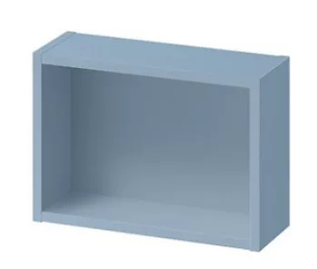 Cersanit Larga kiegészítő szekrény 40x28cm, kék S932-082