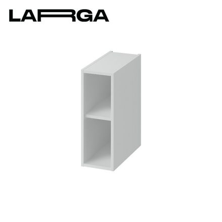 Cersanit Larga kiegészítő szekrény 20x55cm, szürke S932-089
