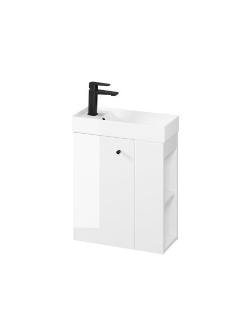 Cersanit Larga alsószekrény mosdó nélkül 49x55x21cm, fényes fehér S932-110-DSM