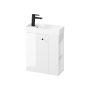 Cersanit Larga alsószekrény mosdó nélkül 49x55x21cm, fényes fehér S932-110-DSM