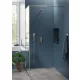 Cersanit Larga Walk-in zuhanyfal 90x200 cm átlátszó üveggel és CleanPro bevonattal, króm profil S932-135