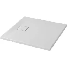   Cersanit Tako SLIM szögletes akril zuhanytálca 90x90 cm szifonnal, matt fehér S932-158