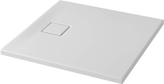 Cersanit Tako SLIM szögletes akril zuhanytálca 90x90 cm szifonnal, matt fehér S932-158