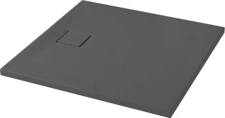 Cersanit Tako SLIM szögletes akril zuhanytálca 90x90 cm szifonnal, szürke S932-162