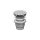 Cersanit Click-Clack automata műanyag leeresztőszelep ,túlfolyós mosdókhoz króm S951-272