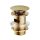 Cersanit Click-Clack automata leeresztő szelep túlfolyós mosdóhoz, arany színű kivitel S951-280