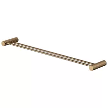   Cersanit Zen fali dupla törölköző tartó 60 cm, csiszolt réz S951-887