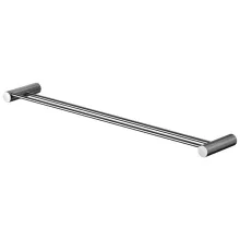   Cersanit Zen fali dupla törölköző tartó 60 cm, metál S951-888