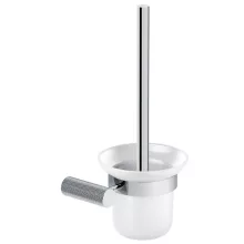   Cersanit Zen fali WC kefe tartó üveg betéttel, króm S951-898