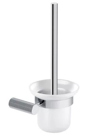 Cersanit Zen fali WC kefe tartó üveg betéttel, króm S951-898