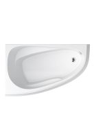 Cersanit Joanna New 160x95 balos aszimmetrikus akril kád S301-170 +ajándék kádlábbal