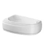 Cersanit Joanna New 160x95 balos aszimmetrikus akril kád S301-170 +ajándék kádlábbal