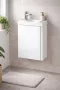 Cersanit Moduo alsószekrény 40 cm-es kézmosóhoz fényes fehér s929-014