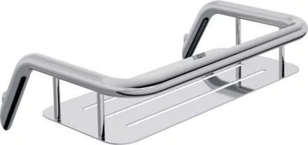 Deante Silia rozsdamentes acél zuhanykosár, fényes króm ADI 0551
