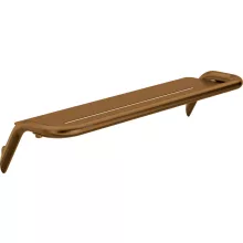   Deante Silia falra szerelhető 43,6 cm polc, szálcsiszolt bronz ADI_C511