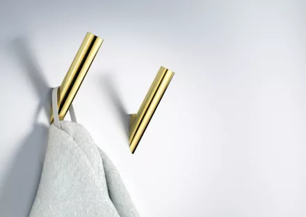 Deante Silia falra szerelhető akasztó, fényes arany ADI_Z111