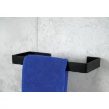 Deante Mokko törölközőtartó 30 cm, matt fekete ADM N611