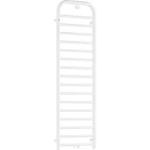   Deante Silia kombinált fürdőszobai acél radiátor 500x1570 törölközőtartó kampóval, matt fehér AGI_AG51