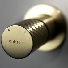 Deante Silia Hexa falsík alatti zuhany csaptelep szálcsiszolt arany kivitelben